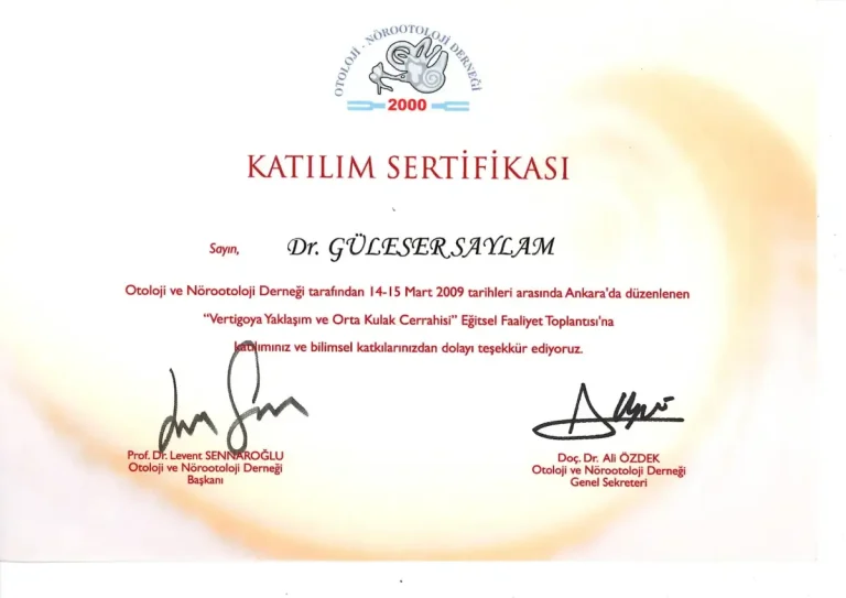 Vertigoya Yaklaşım ve Orta Kulak Cerrahisi